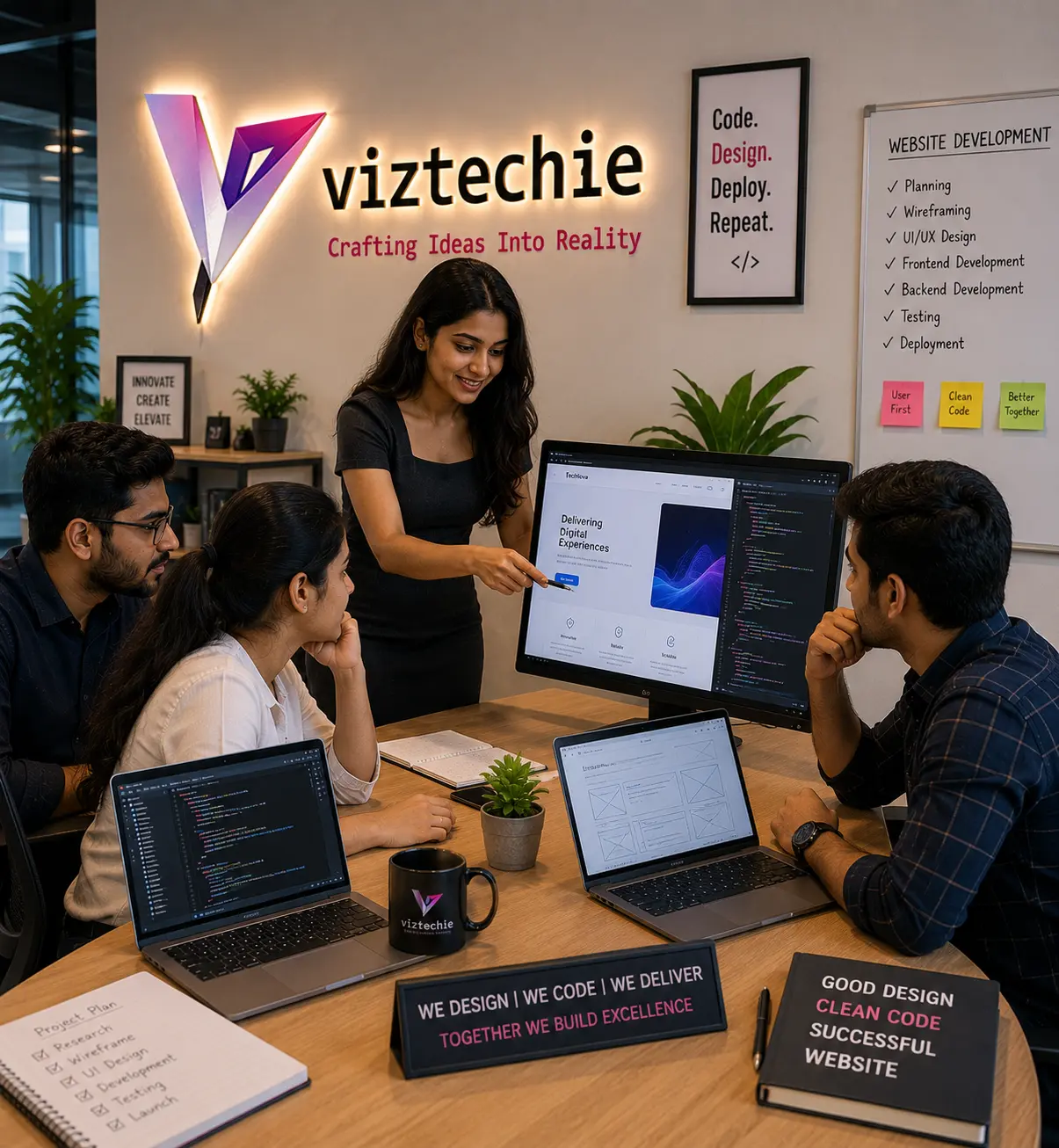 Website_development_team_viztechie